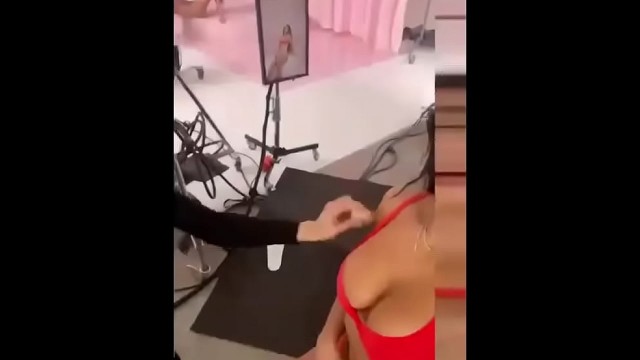 Kendall Jenner Porn Red Lingerie Sex G String Ebony Games Lingerie Leaked