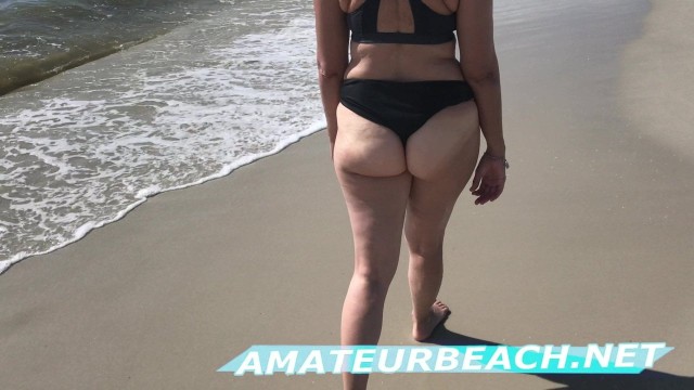 Letitia Bikini Ass Ass Big Ass Pawg Big Beach Pawg Beach Beach Walk