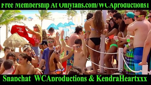 Kendra Heart Poolparty Party Collage Caucasian Shower Part Taboo Thong