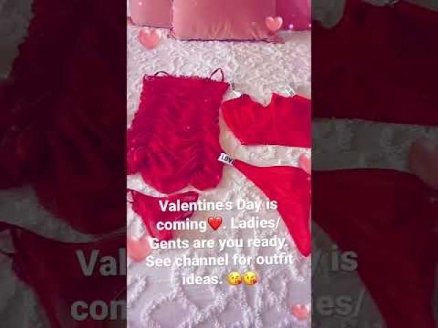 Deniece Tv Valentine Day Curvy Lingerie Valentines Hot Sex Influencer